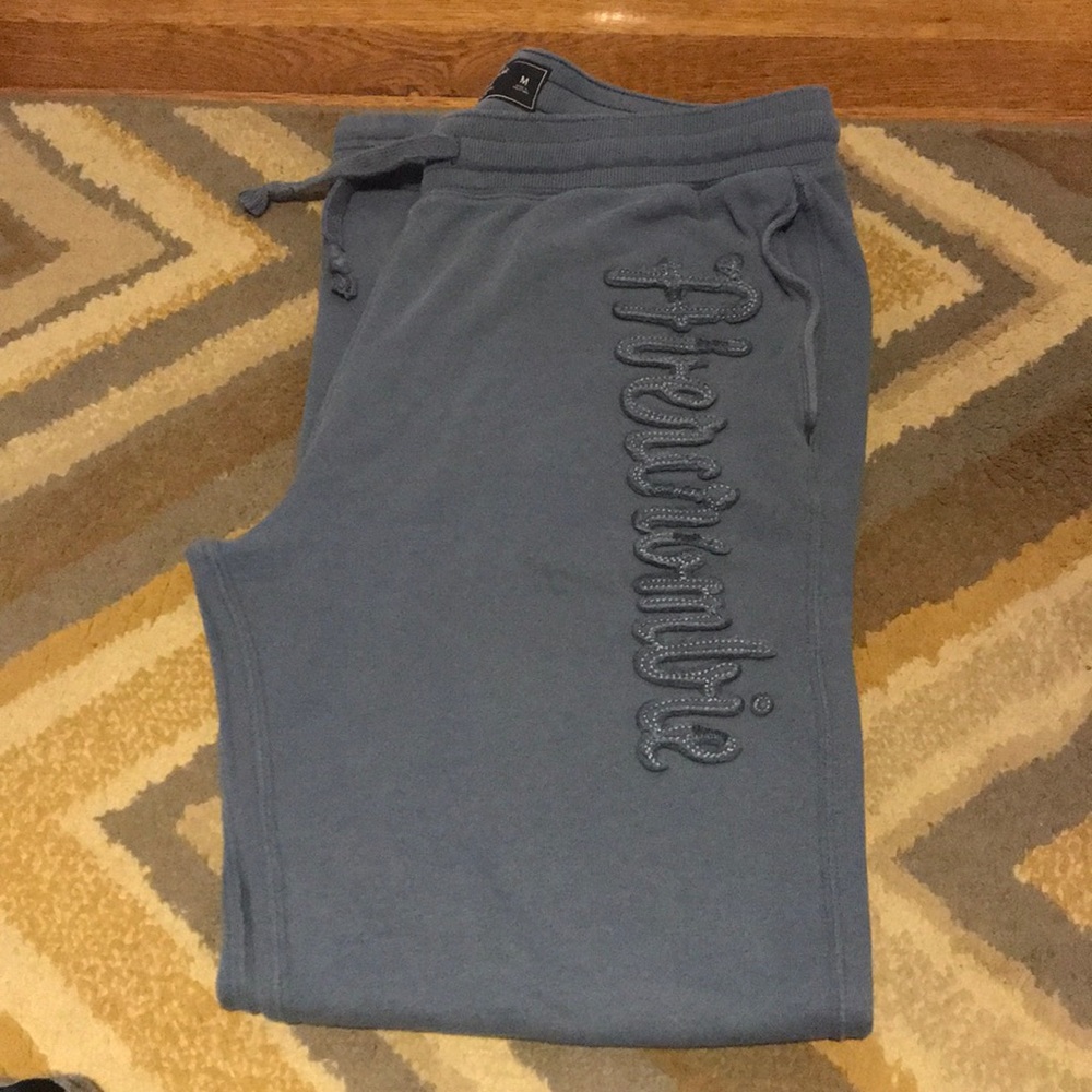 Blue Abercrombie Sweatpants. Barely Used.